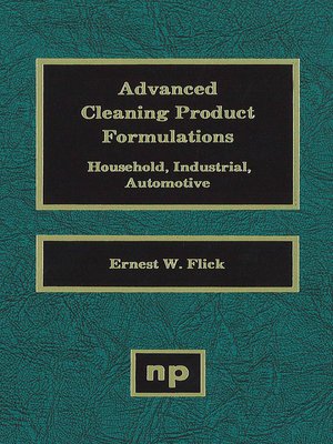 cover image of Advanced Cleaning Product Formulations, Volume 1